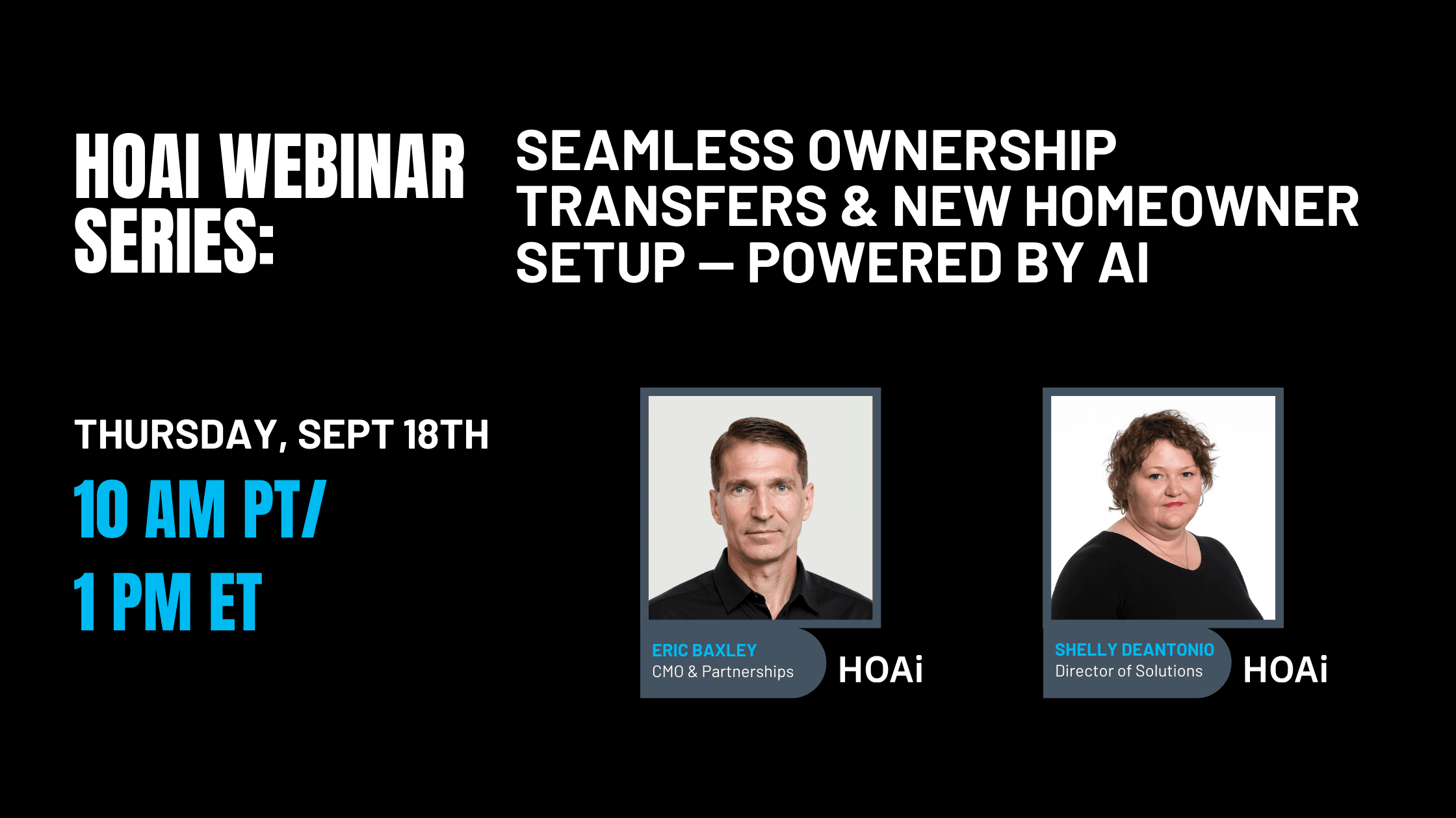 Seamless Ownership Transfers & New Homeowner Setup — Powered by AI